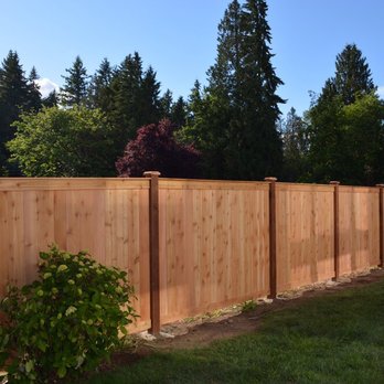 Completed Revive privacy fence installation, job 1